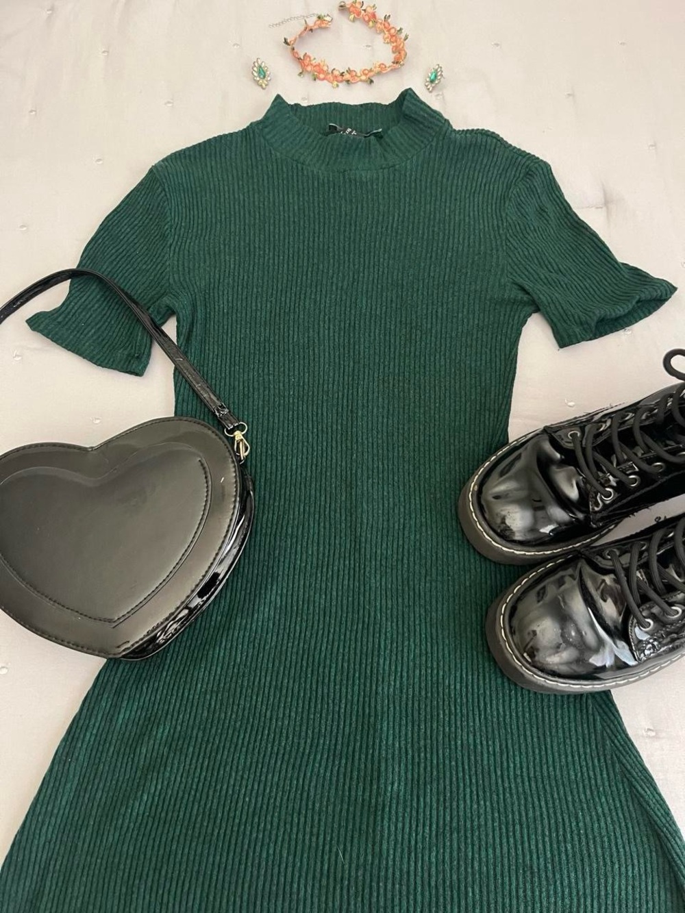Hunter Green Dress 💚